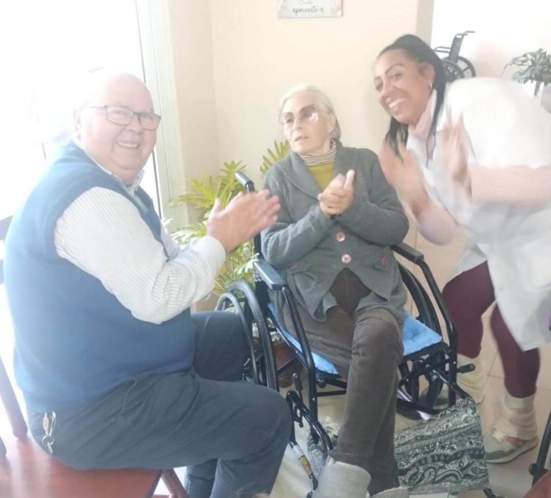Momentos de alegria em família